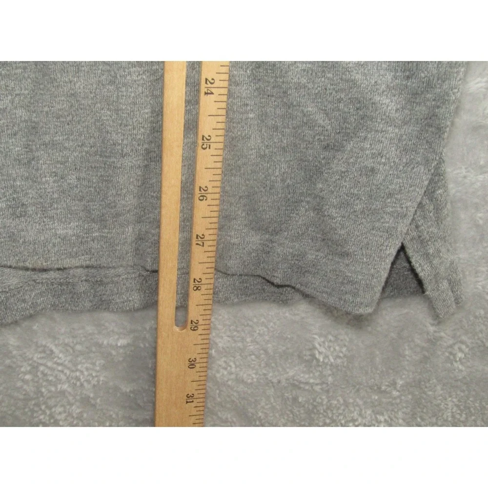 Polo Ralph Lauren Long Sleeve Polo Shirt Gray‎ Heathered Cotton Men's XL